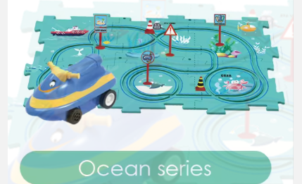 juguete Rail Car AZUL